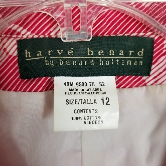 Vintage Skirt Blazer Set Sleeveless Button Collar Wrap Floral Print Red Size 12 - Picture 7 of 16